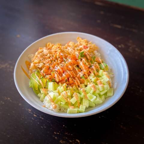 Orange Poke Bowl