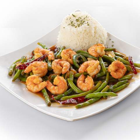 Shrimp Spicy Green Beans