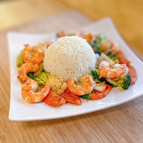 Shrimp Teppanyaki