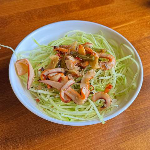Squid Sunomono Salad
